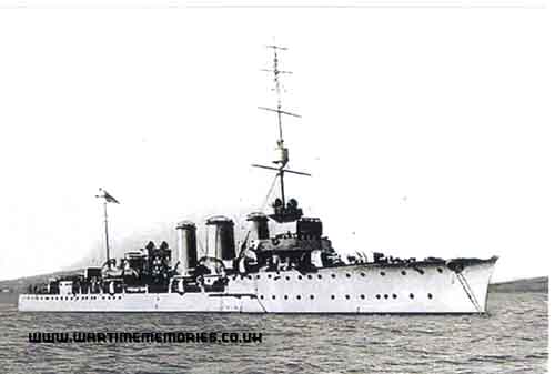 CPO William Eagles Royal Navy HMS Caroline The Wartime Memories Project