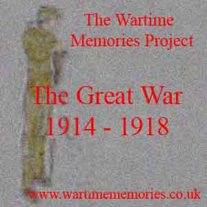 The Wartime Memories Project. Click to enter the Great War Section of the site