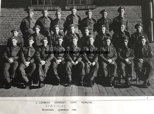 C Coy, 7th Somerset Light Infantry 1945